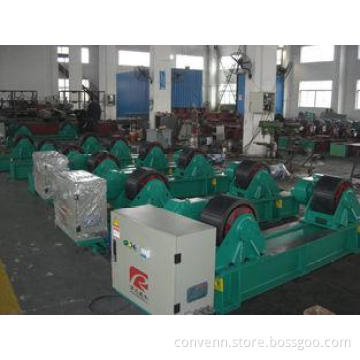 Lead Screw Adjustable Conventional Welding Rotator For Vess
